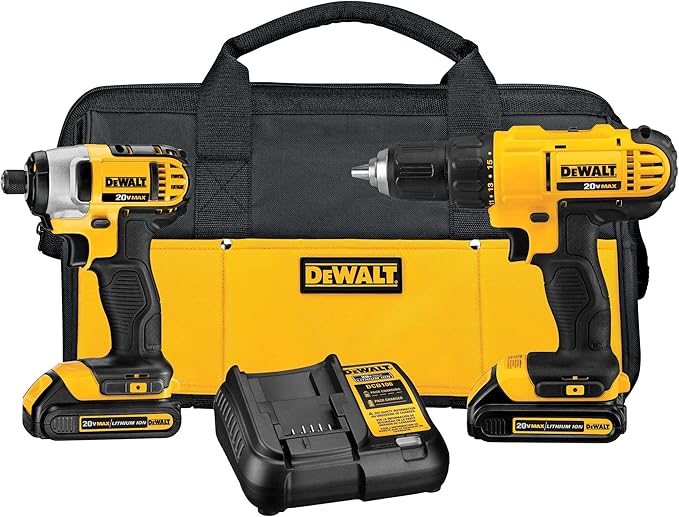 Sammsimon1968's Professional Choice: The DeWalt 20V MAX Cordless Drill Combo Kit