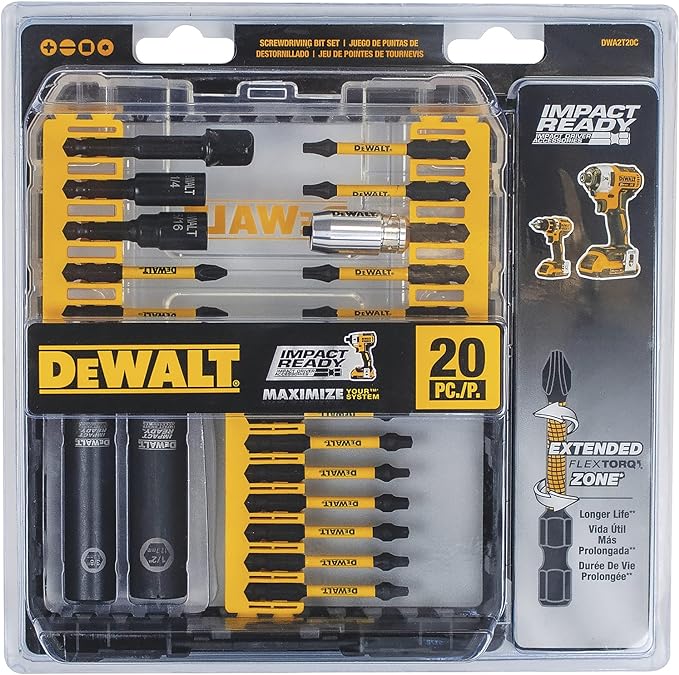 DEWALT 20-Piece Screwdriver Set